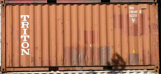 20DC container with prefix TRIU