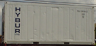 20REF container with prefix TRLU