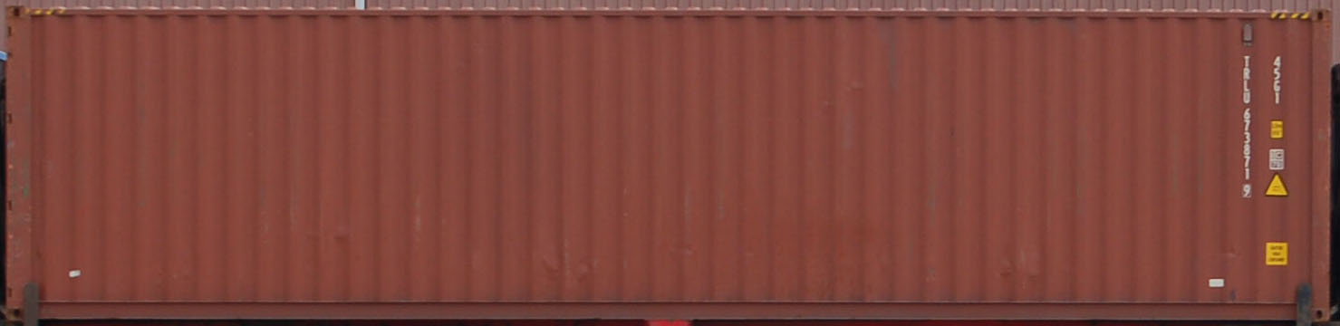 40HC container with prefix TRLU
