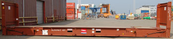 40FLAT container with prefix TRLU