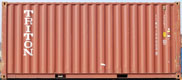 20DC container with prefix TTNU