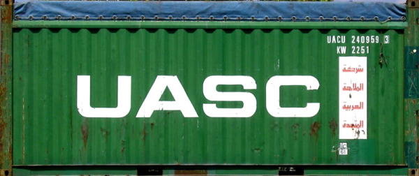 20OT container with prefix UACU