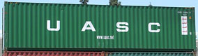 40HC container with prefix UACU