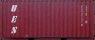 20DC container with prefix UESU