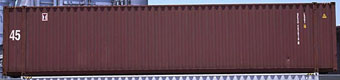 45HC container with prefix UESU