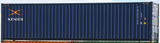 40HC container with prefix XINU