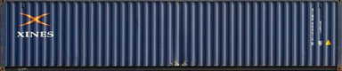 40DC container with prefix XINU