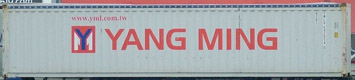 40OT container with prefix YMLU