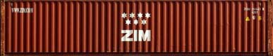 40DC ZCSU container picture