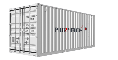 20DC container picture rotated 40 degrees