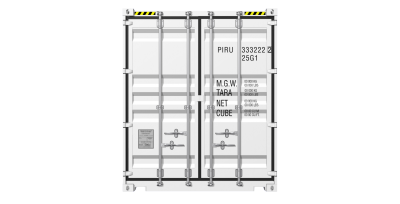 20HC container picture rotated 0 degrees