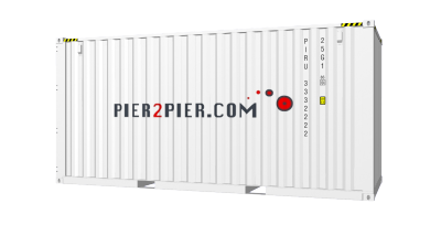 20HC container picture rotated 110 degrees