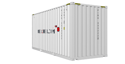 20HC container picture rotated 150 degrees