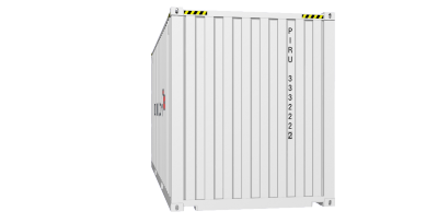 20HC container picture rotated 170 degrees