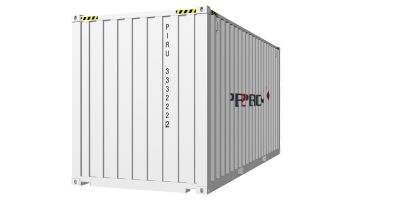 20HC container picture rotated 200 degrees