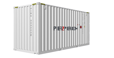 20HC container picture rotated 220 degrees