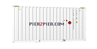 20HC container picture rotated 260 degrees