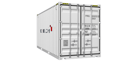 20HC container picture rotated 340 degrees