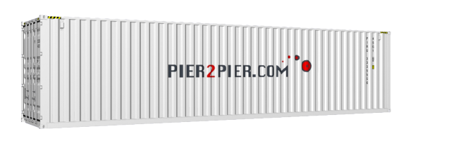 40HC container picture rotated 60 degrees