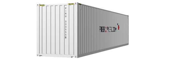 40HC container picture rotated 200 degrees