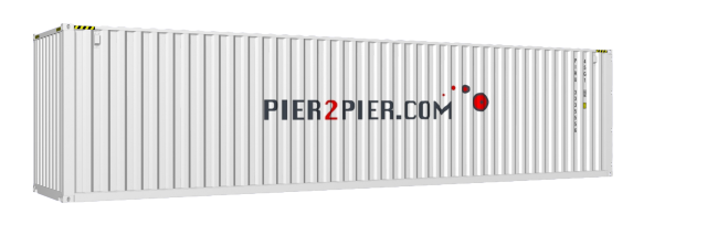 40HC container picture rotated 230 degrees