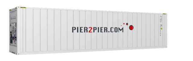 40HCReefer container picture rotated 240 degrees