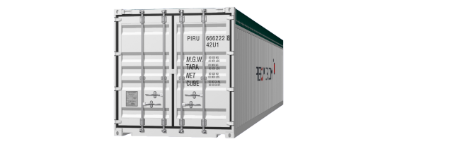 40Opentop container picture rotated 10 degrees