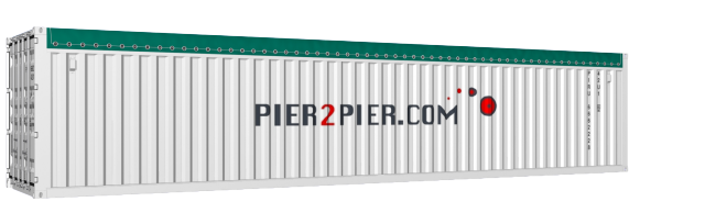 40Opentop container picture rotated 60 degrees