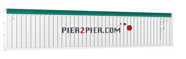 40Opentop container picture rotated 70 degrees