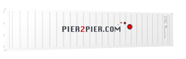 40Reefer container picture rotated 70 degrees