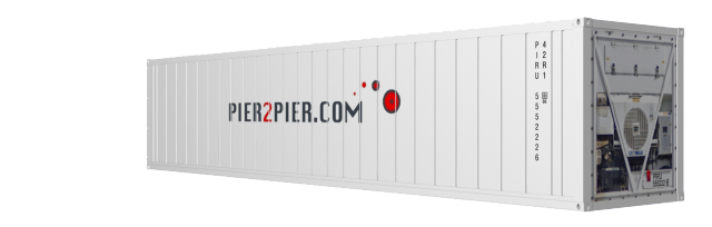 40Reefer container picture rotated 140 degrees