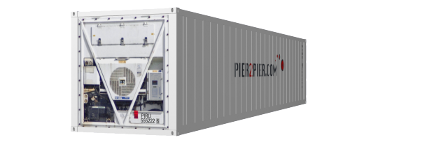 40Reefer container picture rotated 200 degrees