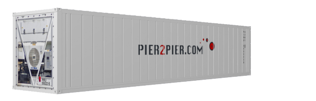40Reefer container picture rotated 220 degrees