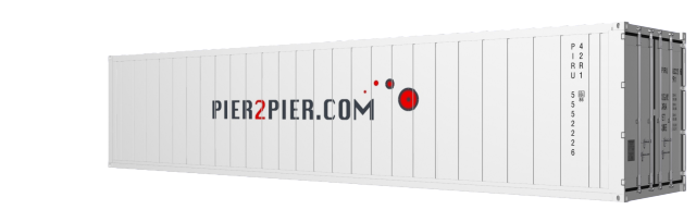 40Reefer container picture rotated 310 degrees