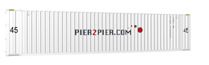 45HC container picture rotated 70 degrees