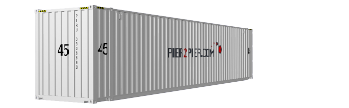 45HC container picture rotated 210 degrees