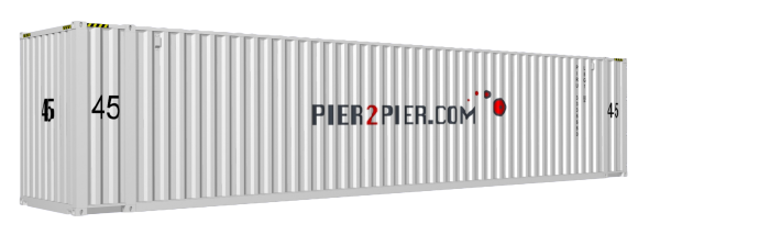 45HC container picture rotated 230 degrees