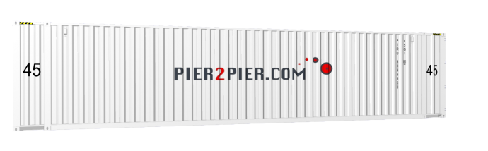45HC container picture rotated 250 degrees