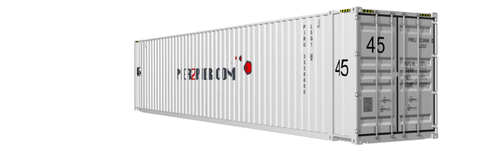 45HC container picture rotated 330 degrees