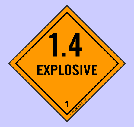 IMDG Class 1 - Explosives