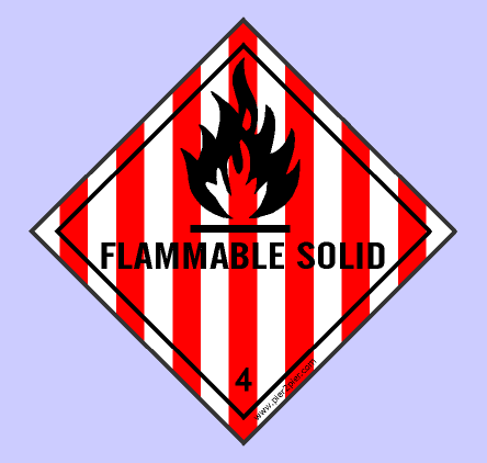 IMDG Class 4 - Flammable Solids
