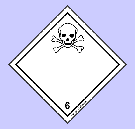 IMDG Class 6 - Toxic, Poisonous Infectious