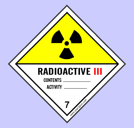IMDG Class 7 - Radioactive